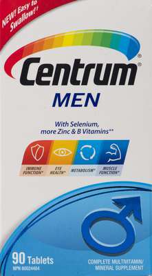 CENTRUM MEN 90 S