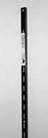 WALL SHELF STANDARD BLACK 24-IN