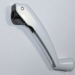 WINDOW CRANK FOLD UP HANDLE WHITE