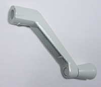 WINDOW CRANK HANDLE WHITE 5/16-IN