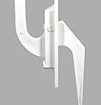 WINDOW HANDLE LOCKING WHITE