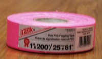 FLAGGING TAPE PINK 1-IN X 200-FT