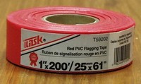 FLAGGING TAPE RED 1-IN X 200-FT