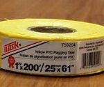 FLAGGING TAPE YELLOW 1-IN X 200-FT