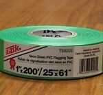 FLAGGING TAPE NEONGRN 1-IN X 200-FT
