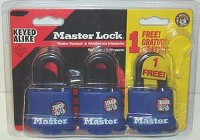 PADLOCK / WEATHER COVER 1.5-IN 3 PK