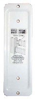 WOOD CONNECTOR PLATE WHITE 2 X 6-IN