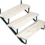 STAIR STRINGER 7 STEP STEEL BLACK