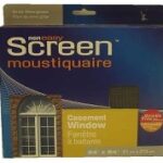 WINDOW SCREEN BLACK 36 X 40-IN
