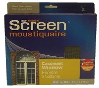 WINDOW SCREEN BLACK 36 X 40-IN