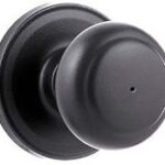 TROY KNOB PRIVACY IRON BLACK