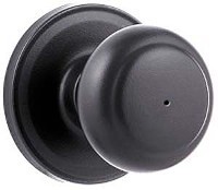 TROY KNOB PRIVACY IRON BLACK