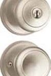 TROY KNOB KEYED SATIN NICKEL