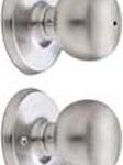 FAIRFAX KNOB PRIVACY CHROME
