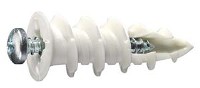 WALLDRILLER NYLON #6 SCREW 7/8 50PK
