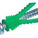 PLASTIC ANCHOR #12-14 X 1-3/4IN 5PK