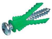 PLASTIC ANCHOR #12-14 X 1-3/4IN 5PK