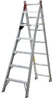 ALUMINUM COMBINATION LADDER #2 7-FT