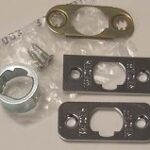 DEAD LATCH SERVICE KIT SATIN CHROME