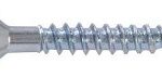 WOOD SCREW FLAT 6 X 1 1/2-IN 100 PK