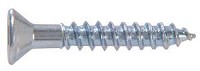 WOOD SCREW FLAT 12 X 1-1/4 IN 100PK