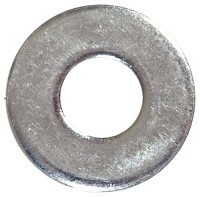 FLAT WASHER ZINC SAE #8 36 PACK