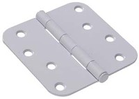 DOOR HINGE WHITE 3 1/2-IN