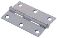 HINGE REMOVABLE PIN ZINC 2-1/2IN