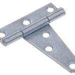 T HINGE ZINC LIGHT DUTY 4-IN 2 PACK