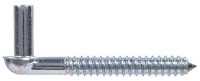 GATE SCREW HOOK ZINC 5/8 X 5-IN