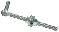 GATE BOLT HOOK ZINC 3/4 X 10-IN