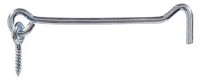 GATE HOOK AND EYE ZINC 1 1/2-IN