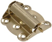 SPRING HINGE SCREEN BRASS 2-3/4 2PK