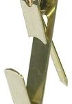 PICTURE HANGER BRASS 30-LB 6 PACK