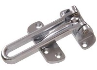 DOOR SECURITY GUARD SATIN CHROME