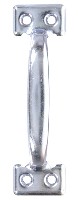 UTILITY DOOR PULL ZINC 6 1/2-IN