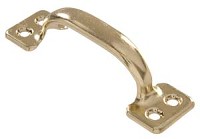 SASH LIFT BRASS 4-IN