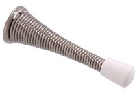 SPRING DOOR STOP NICKEL 3-IN 2 PACK