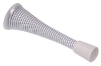 SPRING DOOR STOP WHITE 3-IN