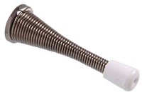 SPRING DOOR STOP PEWTER 3-IN 2 PACK