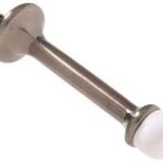 RIGID DOOR STOP PEWTER 3-IN 2 PACK