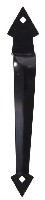 DOOR PULL BLACK 7-IN