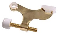HINGE PIN DOOR STOP BRASS