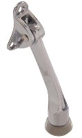 KICKDOWN DOOR STOP CHROME 4-IN