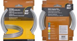 GALVANIZED WIRE 12 GAUGE 100-FT