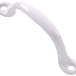 SCREEN DOOR PULL WHITE 3 3/4-IN