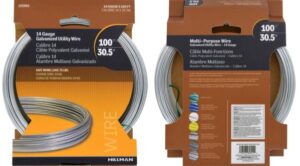 GALVANIZED WIRE 14 GAUGE 100-FT