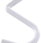 CLOSET ROD BRACKET WHITE 1 1/4-IN