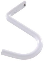 CLOSET ROD BRACKET WHITE 1 1/4-IN