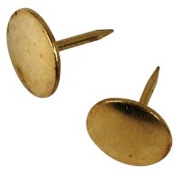THUMB TACK BRASS 40 PACK